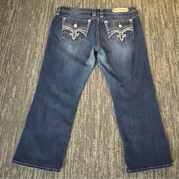 Rock Revival Women’s Maisky Easy Capri Jeans 34 - Picture 7 of 8